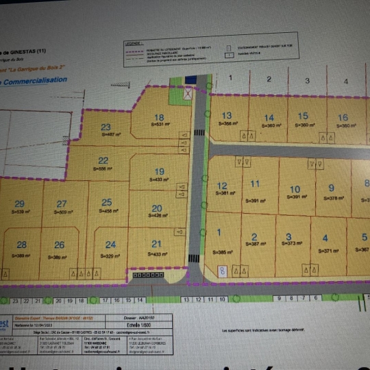 CKIEL IMMOBILIER : Terrain | GINESTAS (11120) | 135.00m2 | 78 000 €  CKIEL IMMOBILIER : Terrain | GINESTAS (11120) | 135.00m2 | 78 000 €